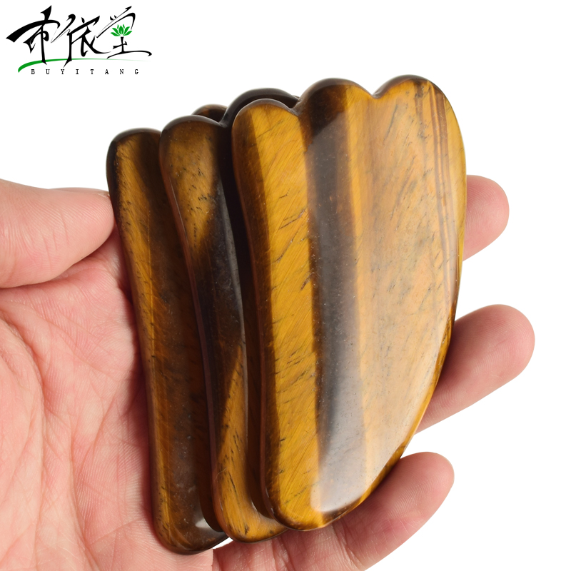 tiger eye gua sha tool