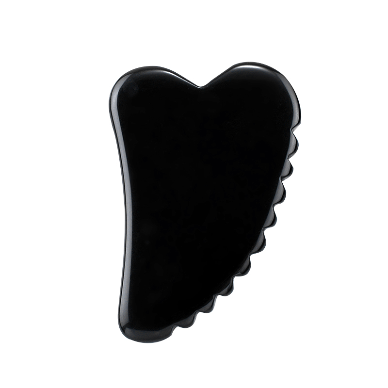 black obsidian gua sha