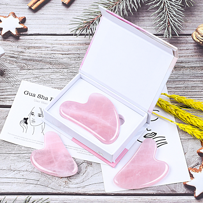 rose quartz gua sha