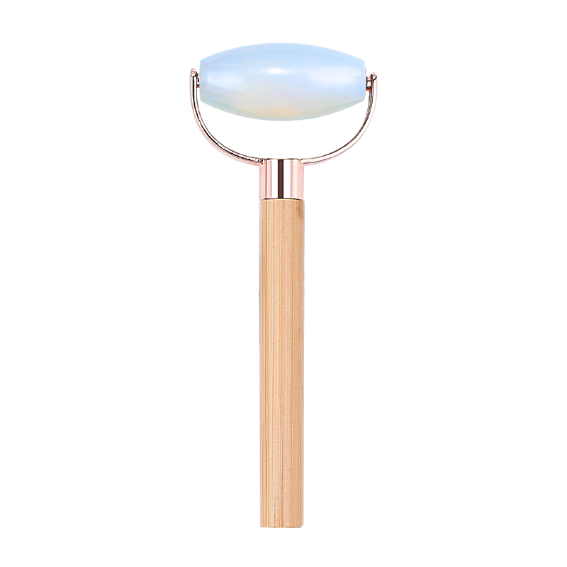 wood opalite jade roller