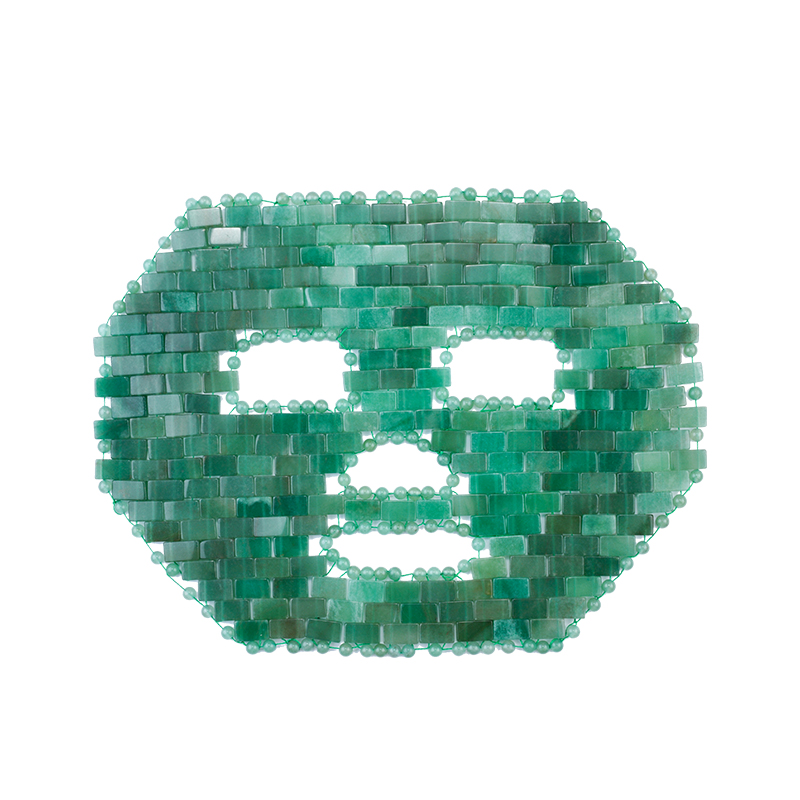 green aventurine face mask