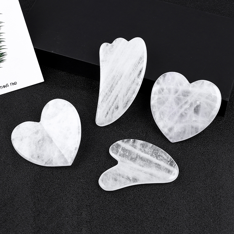 clear quartz gua sha wholesale