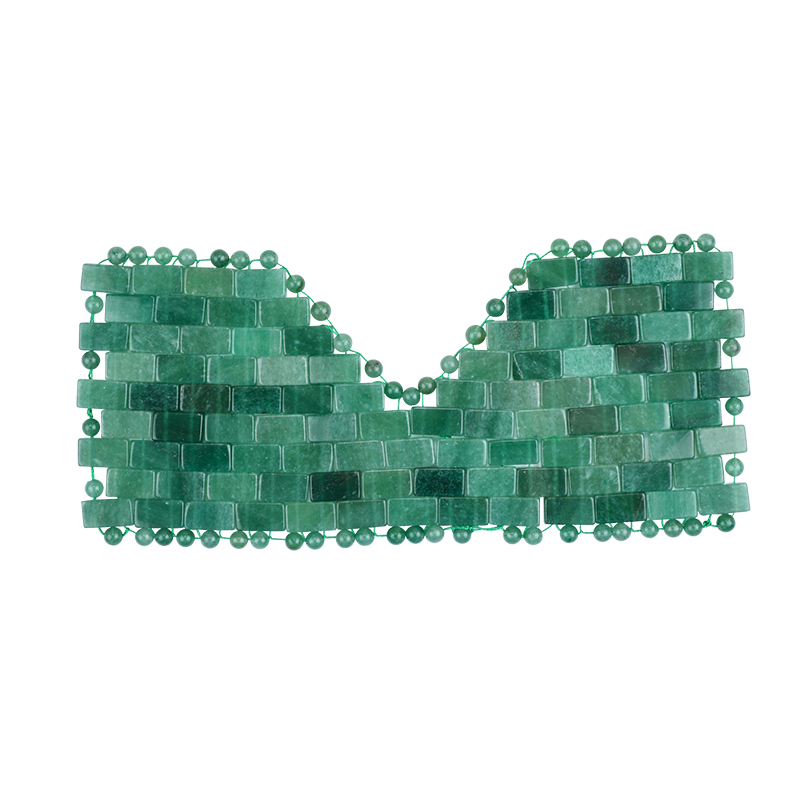 green aventurine eye mask