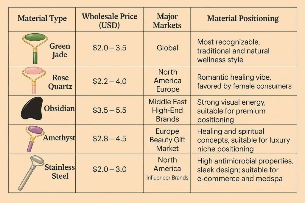 jade roller wholesale analysis