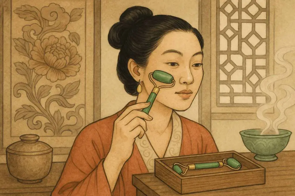 jade roller history